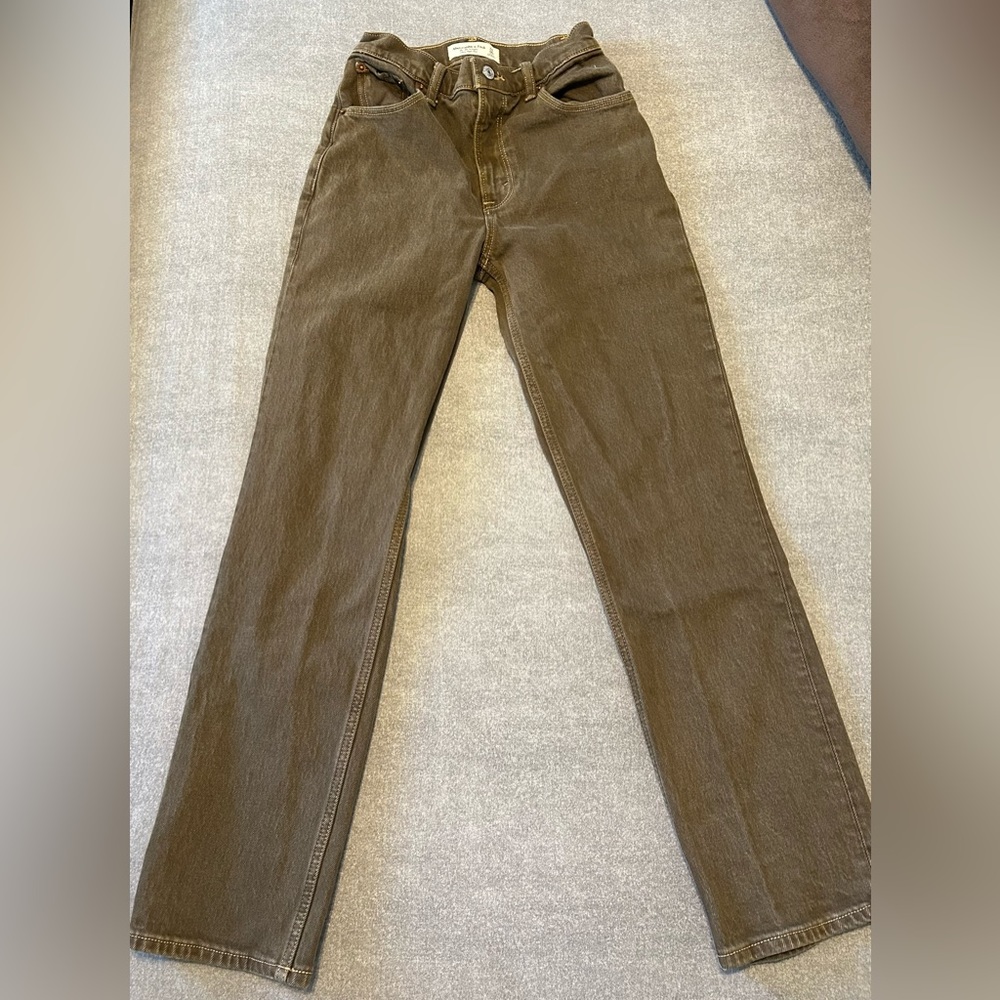 nwot Abercrombie and Fitch size 24 00 curve love jeans